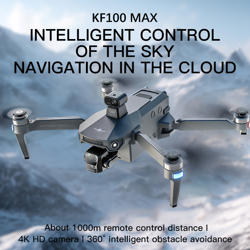 KF100 MAX GPS Drone 4K Camera  - Drone Gimbal Brushless ulasan dan harga