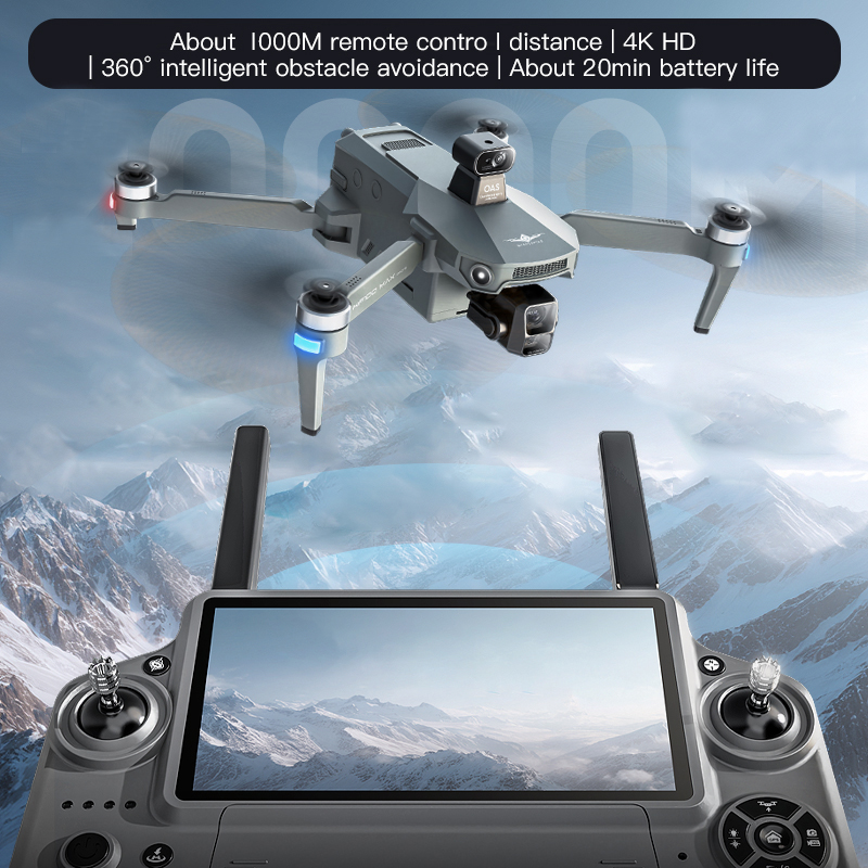 KF100 MAX GPS Drone 4K Camera  - Drone Gimbal Brushless ulasan dan harga