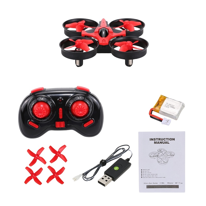 Mini 2.4G 4CH 4-Axis Gyro NH-0 - Eachine Drone E010 ulasan dan harga